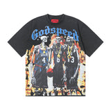 Godspeed men's youth t-shirt - short sleeve, washed print, 100% cotton, american retro style