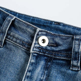 Unisex Pants Autumn Workwear Skinny Jeans