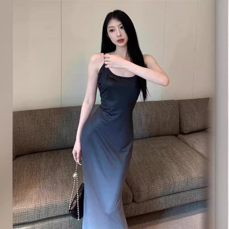 Women Dresses Sling Dress Summer Backless Sexy Dress