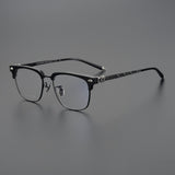 CHH Chrome Hearts Glasses Frameless Pure Titanium Glasses Frame Business