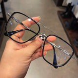 CHH Chrome Hearts Glasses Simple Retro Pure Titanium Ultra Light Myopia Glasses Frame