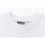 House Of Errors T-Shirt Letter Print Short Sleeve Vintage Crew Neck Loose T-Shirt