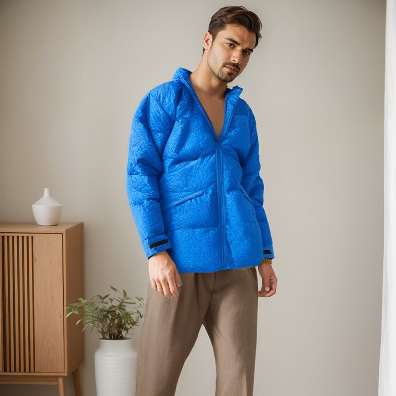 Men Jacket Winter Cotton-Padded Outerwear Coat