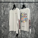 Chh Chrome Heart Long Sleeve Shirt Unisex Fashion Loose Long Sleeve Shirt