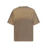 Creative pattern t-shirt for men - rhinestone print, 100% cotton
