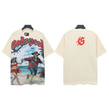 Godspeed men's youth t-shirt - short sleeve, washed print, 100% cotton, american retro style