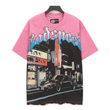 Godspeed men's youth t-shirt - short sleeve, washed print, 100% cotton, american retro style