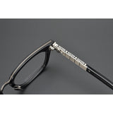 CHH Chrome Hearts Glasses Vintage Square Glasses Frame Spring Legs