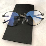CHH Chrome Hearts Glasses glasses frame ultra-light metal round frame retro literature and art