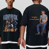 Kendrick Lamar T Shirts Kendrick Lamar Good Kid Double Sided Print T-shirt for Men