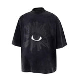 House Of Errors T-Shirt Eye of Truth Classic 3D Printed Eyes Short Sleeve Loose Vintage