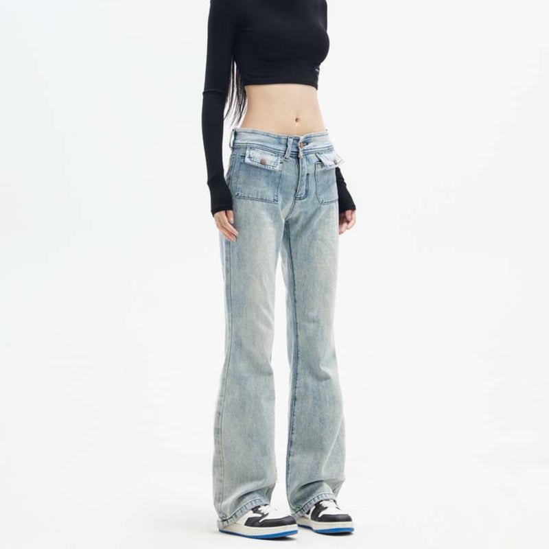 Unisex Pants Autumn Workwear Straight Casual Pants