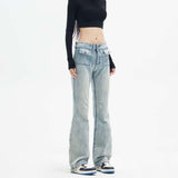 Unisex Pants Autumn Workwear Straight Casual Pants
