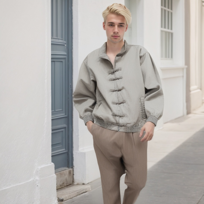 Men Jacket Men and Women Loose