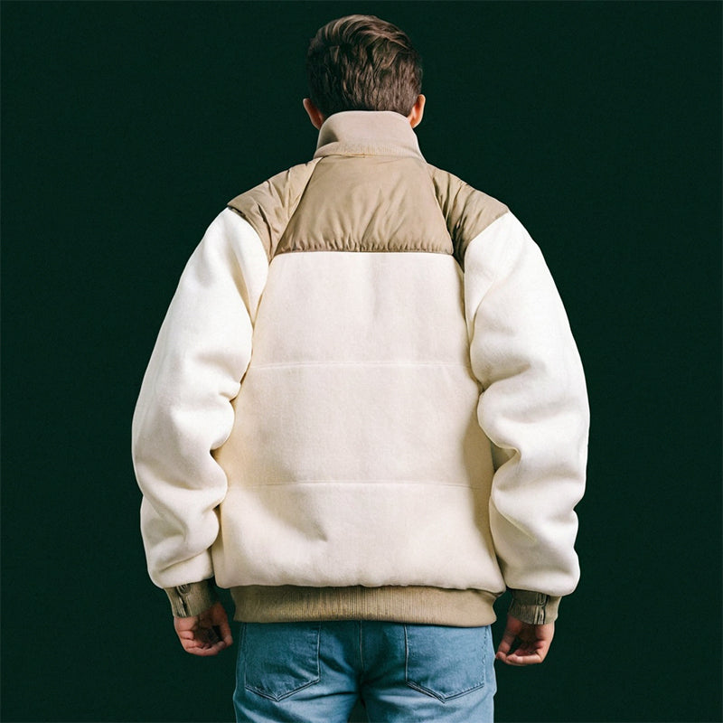 Men Jacket Men's and Women's Loose Cotton Coat Coat