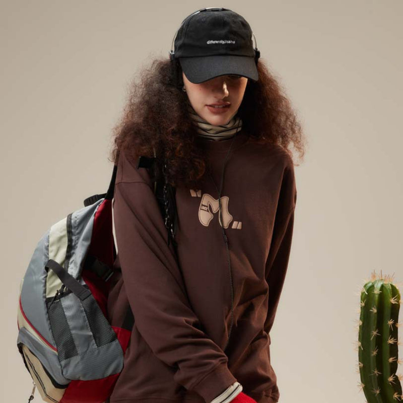 Unisex Sweater Autumn Vintage Letter Print