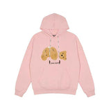 Palm Angle Hoodie Palm Angels Broken Bear Embroidered Hoodie Men and Women