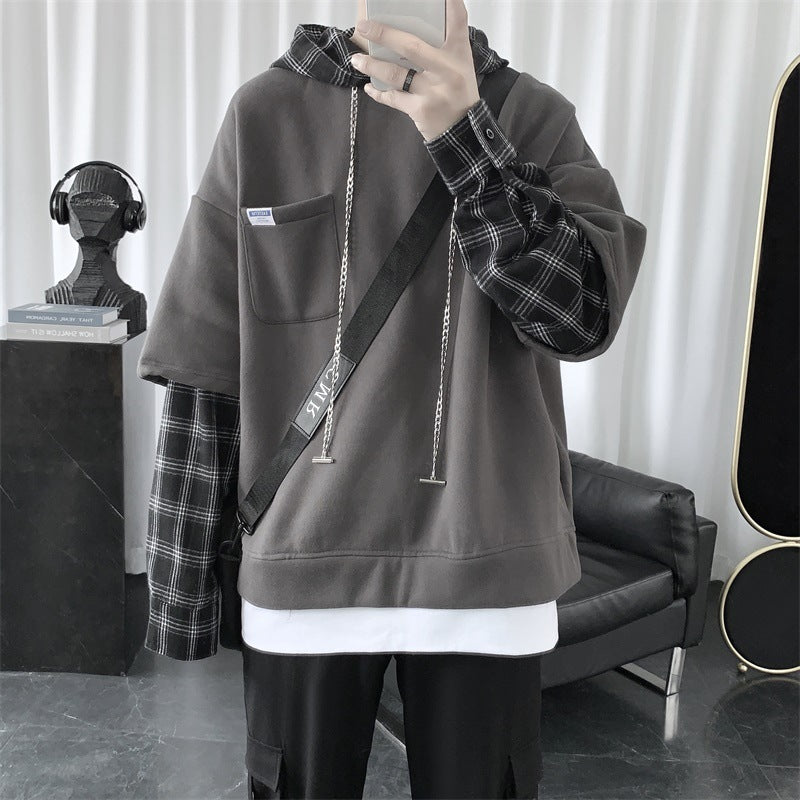 Men Hoodie Sweater Men's Hooded Autumn Loose Couple Clothes Men's