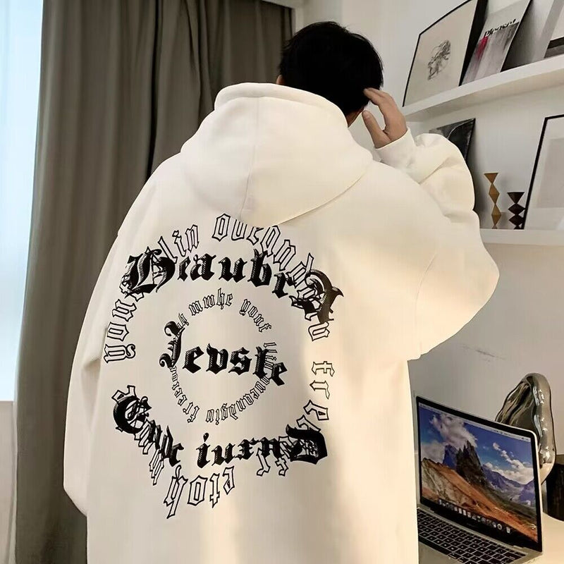 Men Hoodie West Coast Hiphop Sweater Boys Spring and Autumn Hooded Brand