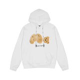 Palm Angle Hoodie Palm Angels Broken Bear Embroidered Hoodie Men and Women