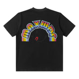 Men T Shirt Printed Short-Sleeved T-shirt Baby Boy and Girl Summer Loose Cotton