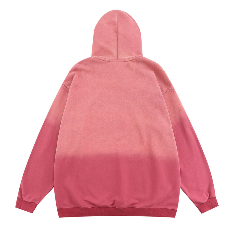 Men Hoodie Hooded Sweater Men's Loose Letter Pullover Hoodie Autumn and Winter