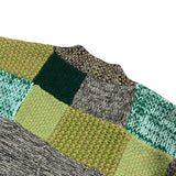 Kapital Sweater Vintage Non-Hipta Hehong Splicing Knitwear Handmade Loose Sweater