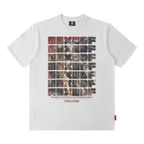 Men T Shirt Short Sleeve Printed Half Sleeve