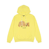 Palm Angle Hoodie Palm Angels Broken Bear Embroidered Hoodie Men and Women