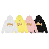 Palm Angle Hoodie Palm Angels Broken Bear Embroidered Hoodie Men and Women