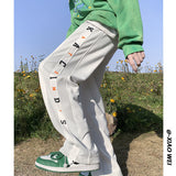 Men Sweatpants Men Spring Trend Loose Track Sweatpants Casual