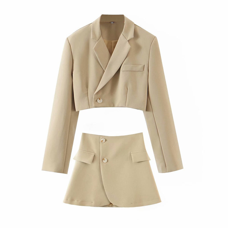 Women Skirt Spring Short Suit Women's Skirt Suit