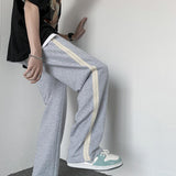 Men Sweatpants Men's Summer Versatile Loose Straight Mopping Pants Drape