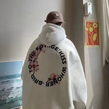 Men Hoodie Hooded Sweater Men Autumn Leisure Printed Loose