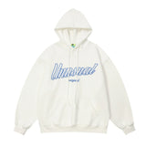 Men Hoodie Loose Letter Printed Hoodie