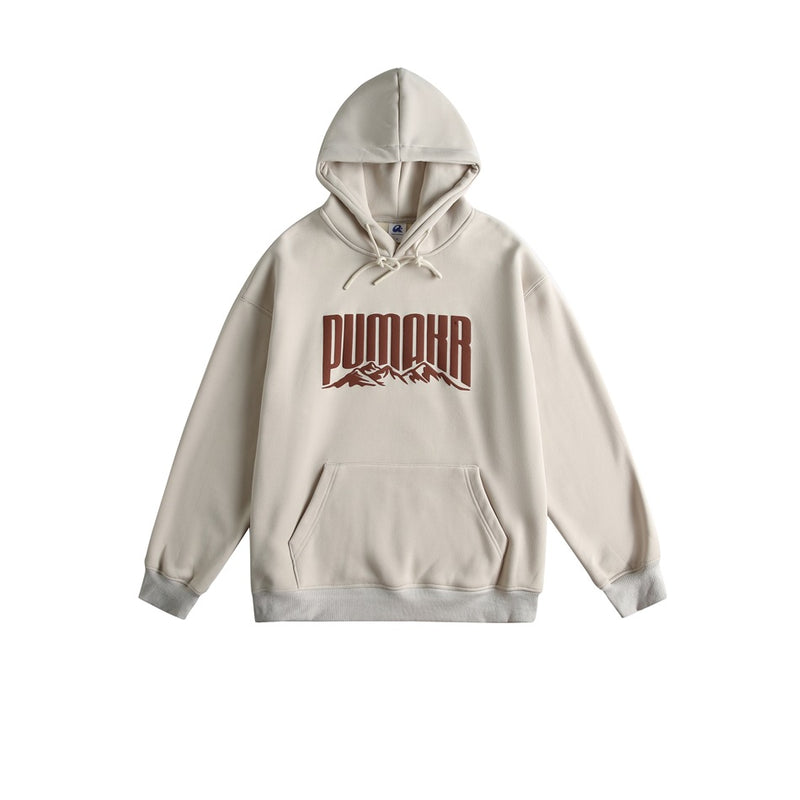 Unisex Hoodie Retro University Style Loose Hooded Sweater Men's and Women's Winter Hoodie