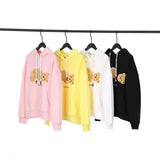 Palm Angle Hoodie Palm Angels Broken Bear Embroidered Hoodie Men and Women