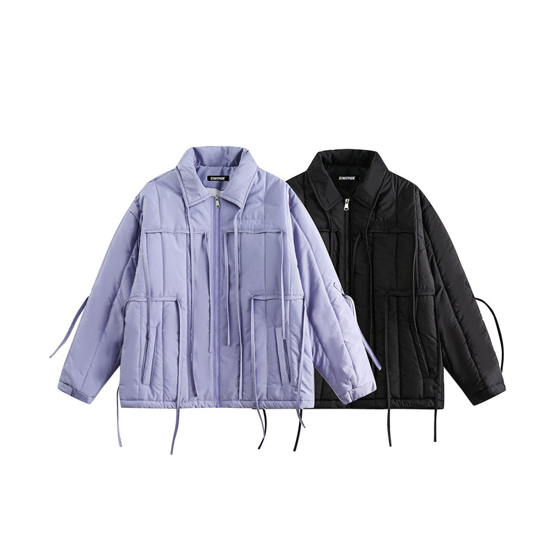 Unisex Jacket Winter Sweet Cool Style Cotton-Padded Coat