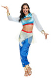 Arabian Nights Theme Dress Halloween Princess Jasmine Dancer Performance Costumes