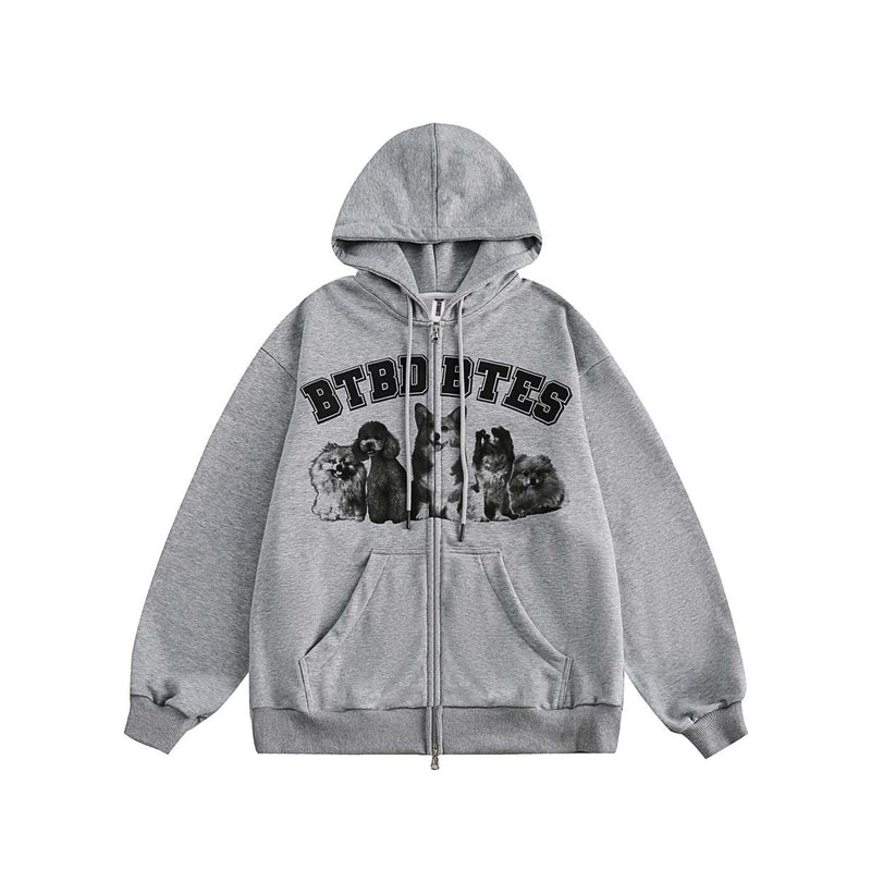 Unisex Jacket Fall Letter Print Jacket Women's Clothing