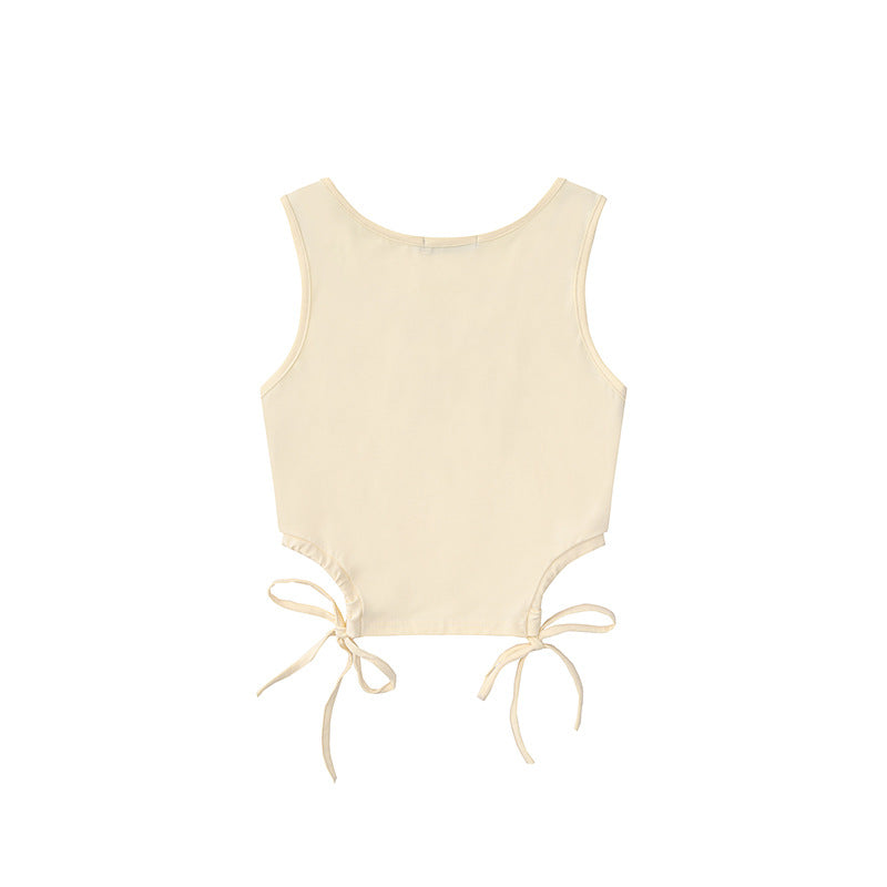 Women Vest Women's Summer Casual Outdoor Midriff-Baring Top