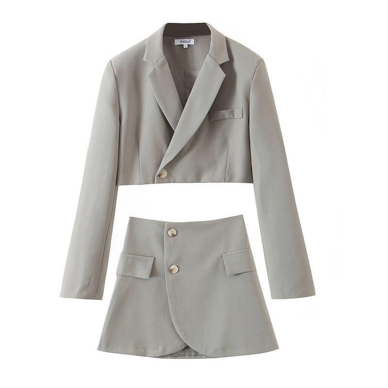 Women Skirt Spring Short Suit Women's Skirt Suit