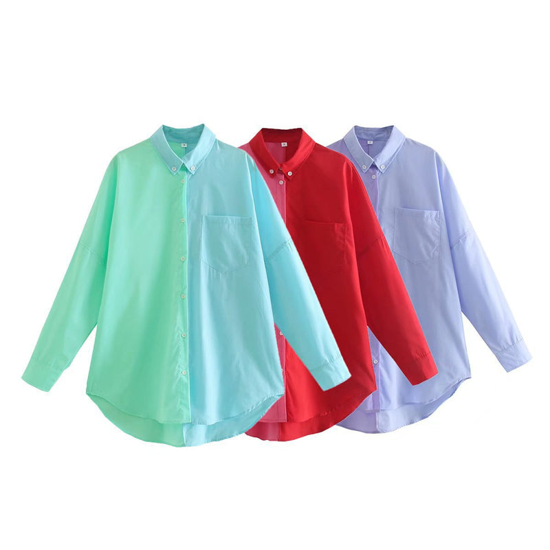 Women T-Shirt Shirt Women Summer Loose Long Sleeve Top