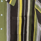 Kapital T Shirt Retro Street Hollow Knitted Shirt Cardigan for Men and Women