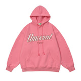 Men Hoodie Loose Letter Printed Hoodie
