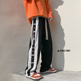 Men Sweatpants Men Spring Trend Loose Track Sweatpants Casual